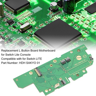 Left L Side Button Motherboard Replacement Game Console Key Board Part For S New