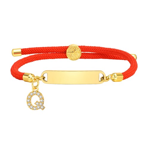 Personalized Name Birthdate Bracelets A-Z Initial Letter Bracelet Gift to Girls - Picture 36 of 45