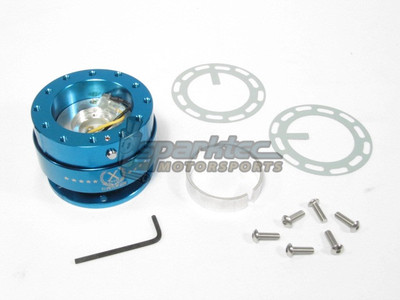 NRG SRK-200BL Steering Wheel Ball Lock Quick Release Adaptor Kit Gen 2.0 (Blue Body W/Titanium Ring) : Buy Online At Best Price In KSA - Souq Is Now - Foto 4