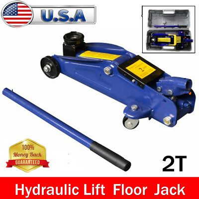 2 Ton Hydraulic Trolley Floor Jack Car Van Garage 2000kg Lift TUV CE Autofather