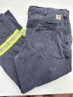Carhartt FR 36x30 Flame Resistant Navy Blue Work Pants 63685-20 HiVis Reflective