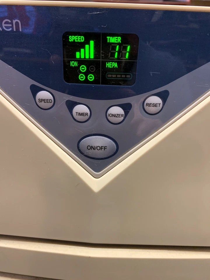 Purificador de aire electrostático Alen KJ25FE-H1 HEPA con filtro HEPA para alergias Foto 2 de 4