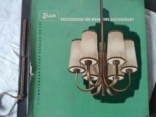 Ziko ; Katalog; 1952; Holzleuchten für Wohn u. Kulturräume; Lampen