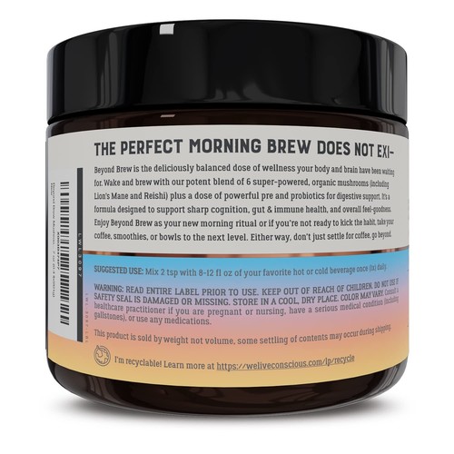 Live Conscious Beyond Brew Mushroom Superfood Coffee Immunity & Smooth Energy++ - Picture 4 of 5