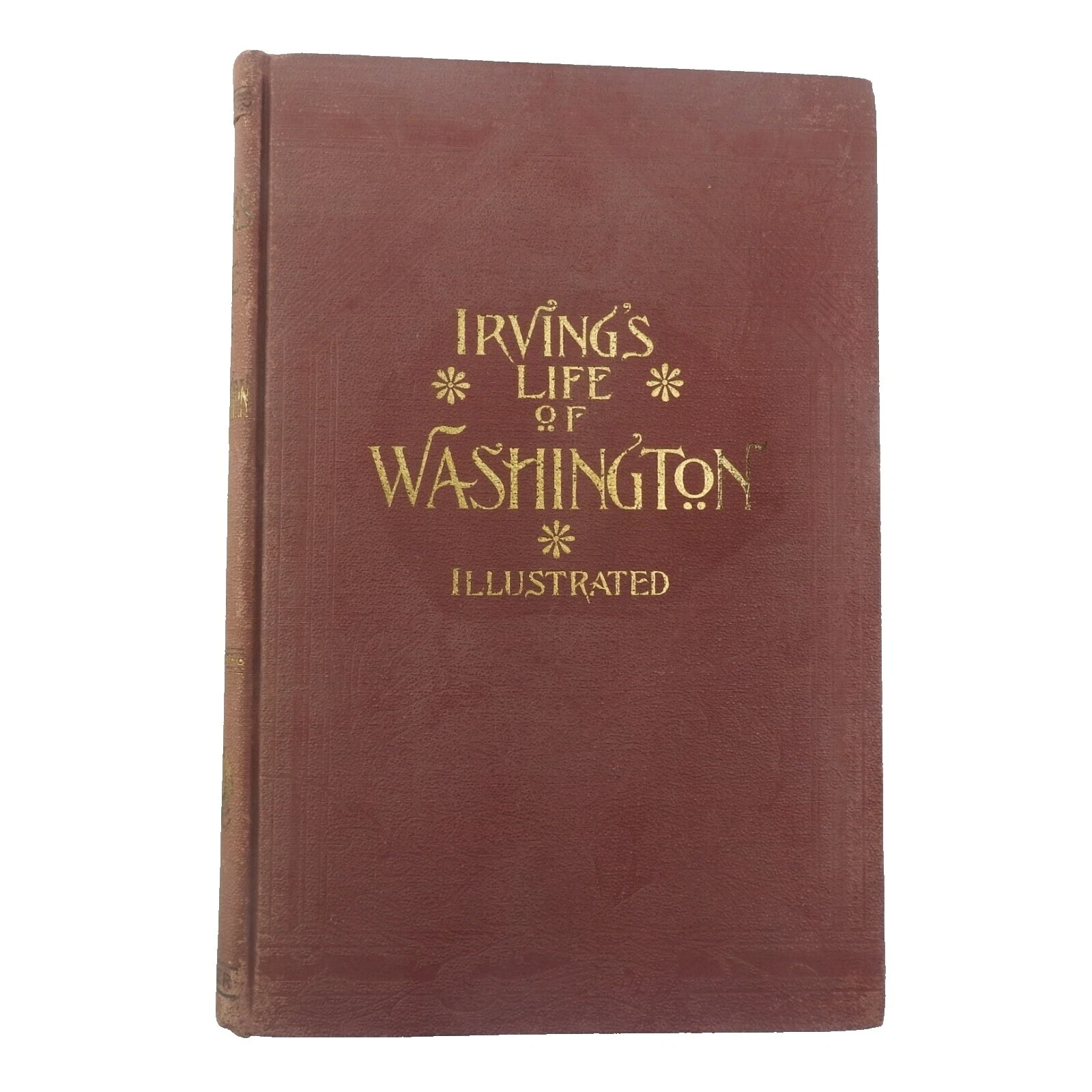 Washington Irving ilustrada Biografía y autobiografía libros antiguos y de colección