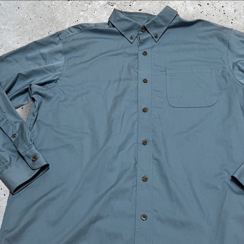 Red Head Brand Co Men's Blue Long Sleeve Button Down 100% Cotton Shirt, Size XL - Picture 6 of 11