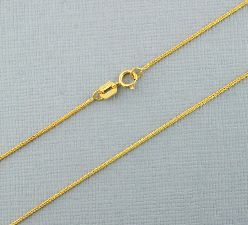 Solid 9ct Gold Spiga Chain 16\