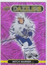 21/22 UD..MITCH MARNER..DAZZLERS..PINK..SP..# DZ-41..MAPLE LEAFS..COMBINED SHIP