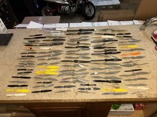 Huge Lot Of 98 Composite Plastic Toy Airplane Propeller Apc Tornado