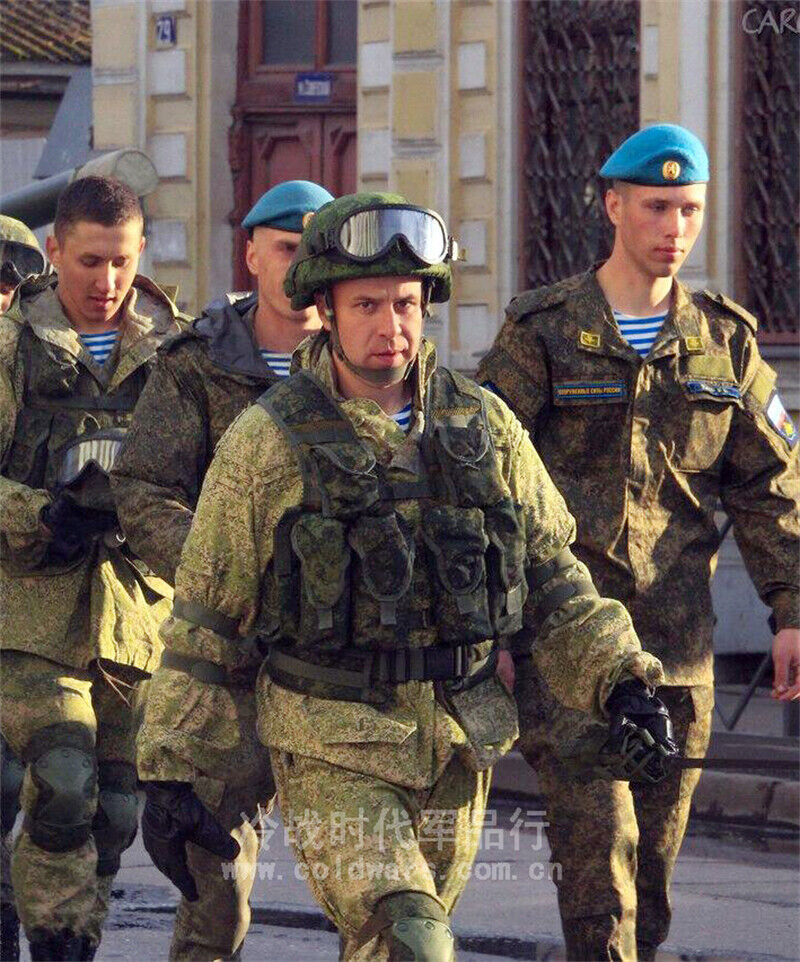 Russian 6SH117 Combat Gear Tactical Vest Bag Wrap MOLLE Green Man