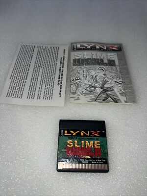 Atari Lynx Slim World wManual & Reg Card Rare