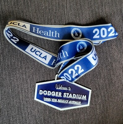 2022  Los Angeles LA Dodgers Sunset Foundation UCLA Run Finisher Medal 8/13 SGA