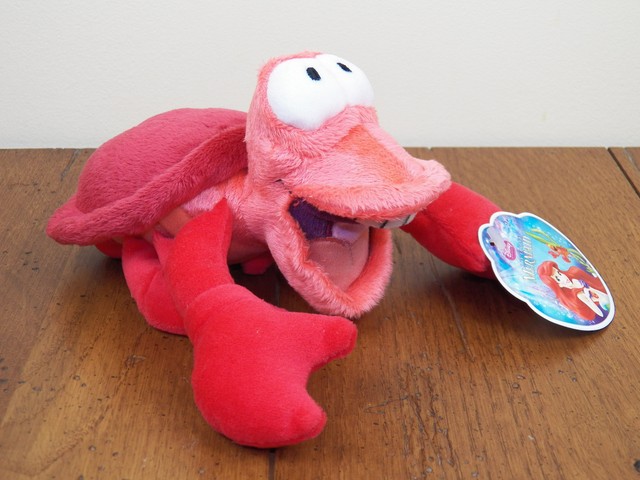 sebastian little mermaid stuffed animal