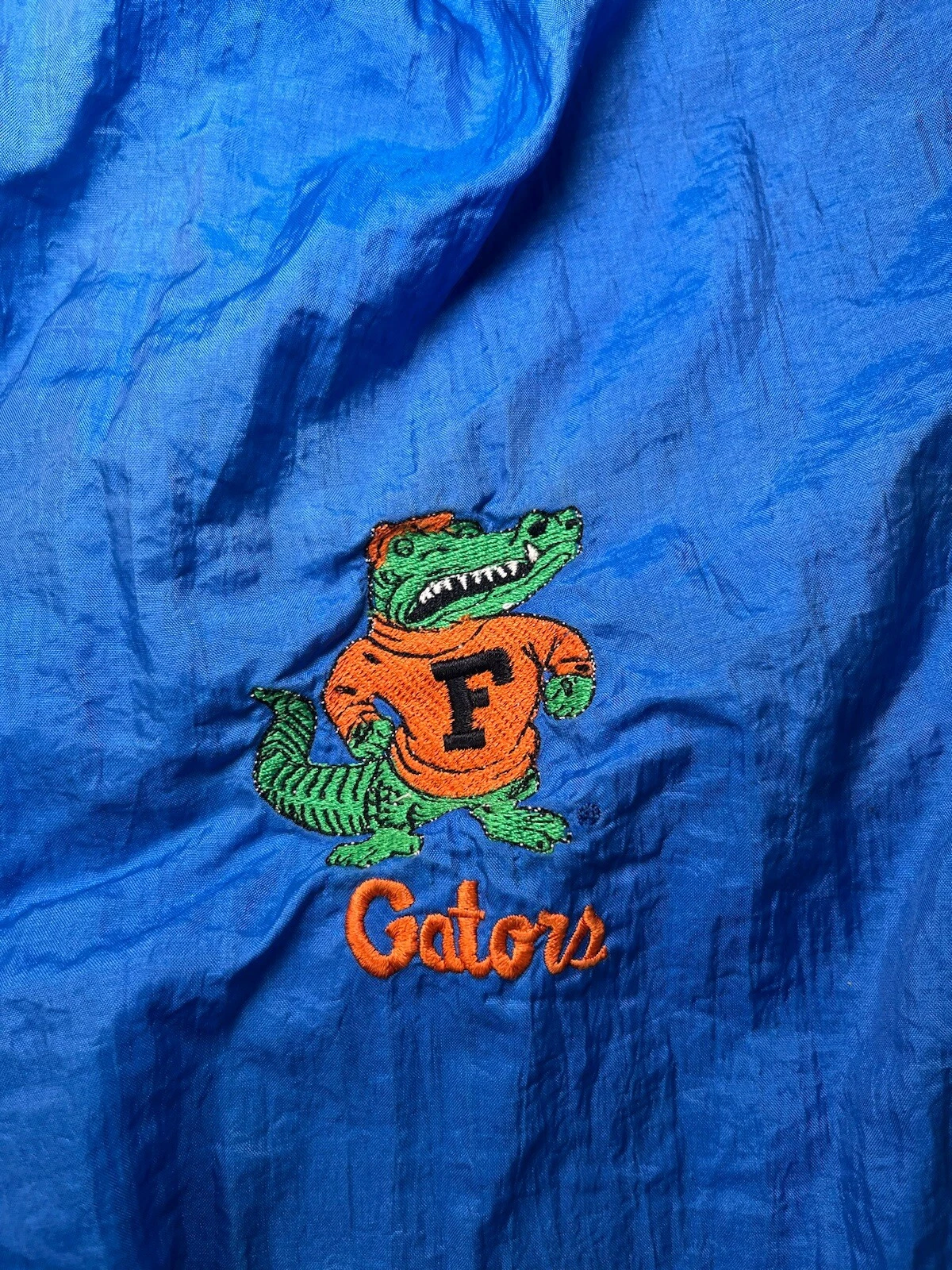 Vintage Florida Gators Sweapants Mens Large Blue Softshell Zip Drawstring