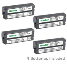 4 x Kastar Battery for Canon Selphy NB-CP2L NB-CP2LH CP2LH NB-CP1L CG-CP200