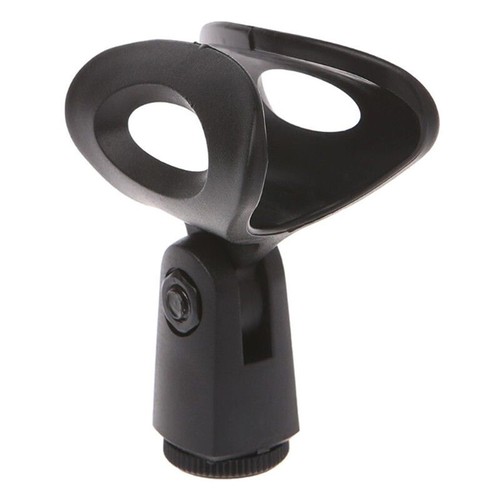 Mic Microphone Stand Accessory Flexible Plastic Clamp Clip Holder Mount .QU - Zdjęcie 5 z 11