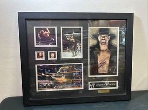 Undertaker Signed Framed Limited Edition Memorabilia 21/499. Vintage