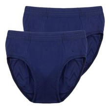 Cotton Supporter Brief For Cricket Gym workout Pack of 2 Blue