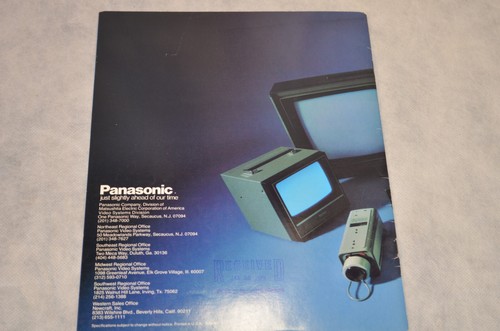 4 Panasonic Video Products catalogs: From Late 70s to Early 90s M- - Picture 3 of 12