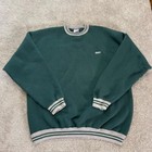 Men's Vintage BIKE Athletic Single Stitch 90s Green Crewneck Sweatshirt Size XL