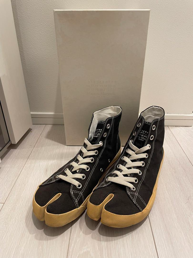 (メゾン マルジェラ)MAISON MARGIELA Tabi スニーカー S57WS0253 Maison Margiela High cut TABI Sneakers S57WS0253 Black size