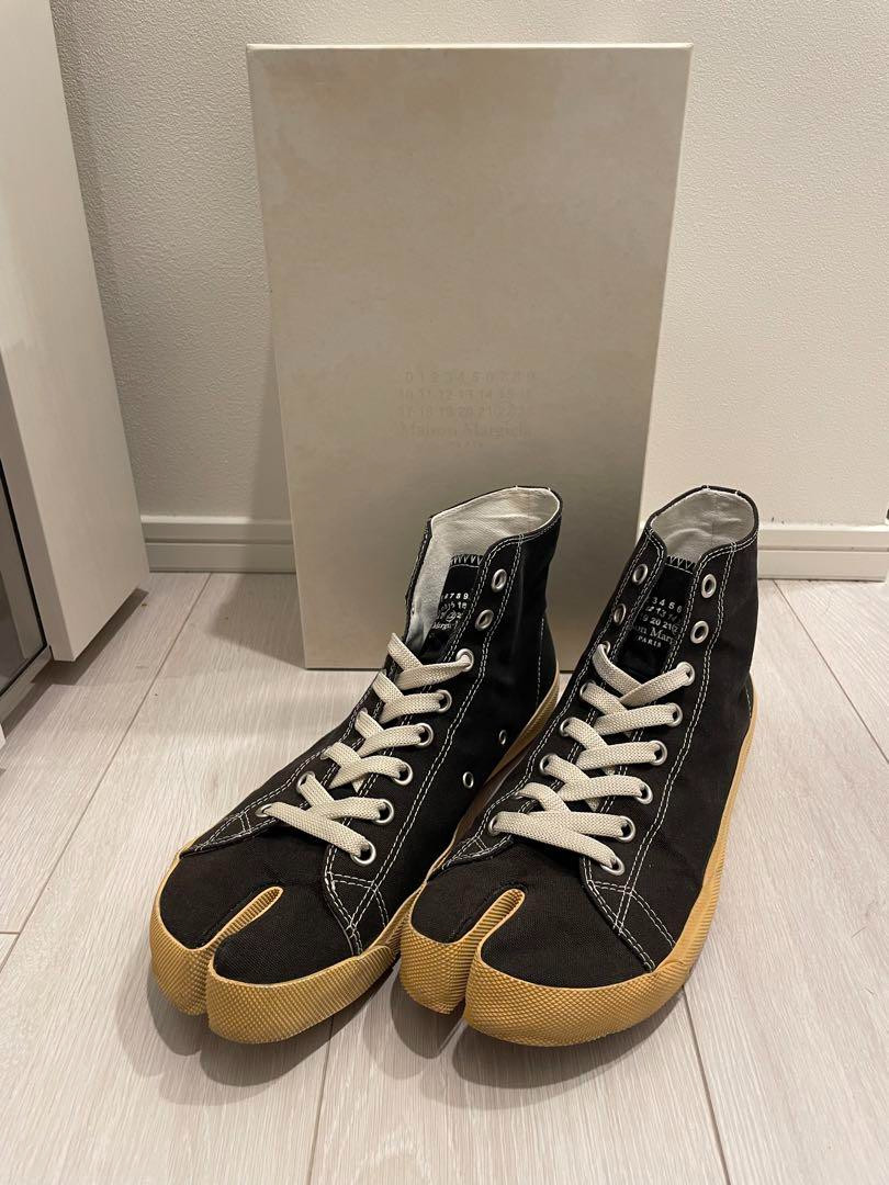 To Eu Jp 28 Shoe Size Maison Margiela High Cut TABI Sneakers