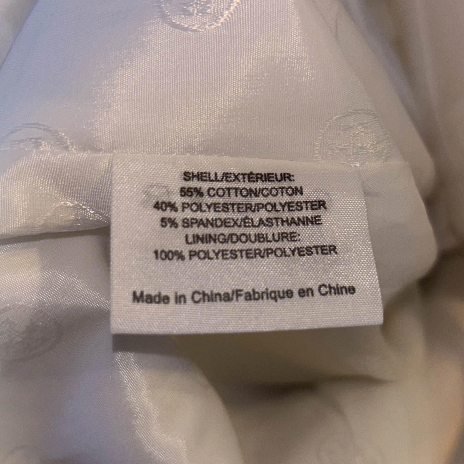 Abito TORY BURCH bianco oro bottoni pinup aderente cambio taglia:14