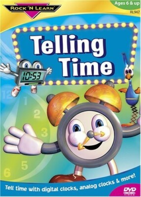 Telling Time (DVD)   Rock  n Learn