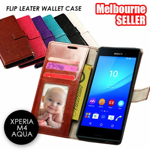 Mobile Phone Flip Cases for Sony Xperia M4 Aqua