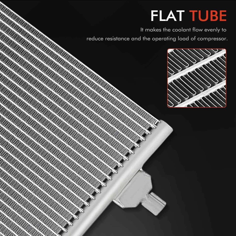 Condensador de aire acondicionado con soporte para Audi A6 Quattro Allroad Quattro S6 S8 V8 4,2 L Foto 3 de 4