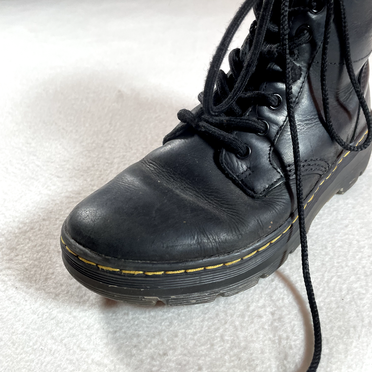 AMPUTEE Dr. Martens  Boots, Nappa 1460 W And Chelsea 2976 Only Left Shoe Include The first feature in the footwear series has to go to  main image 2