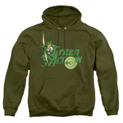 Green Arrow ''Green Arrow'' Pullover Hoodie or Long Sleeve T-Shirt