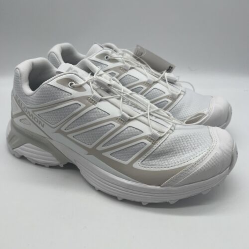 Salomon XT Pathway Trail Hiking Shoes Womens Size 7 White Quicklace Grip NEW