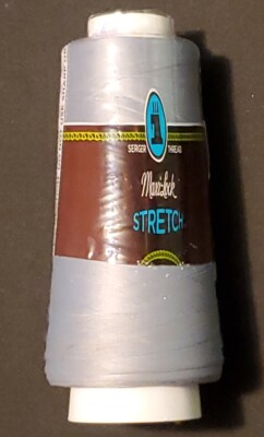 Maxi-Lock Stretch Serger Cone Thread 2,000yd Light Grey 036771745550