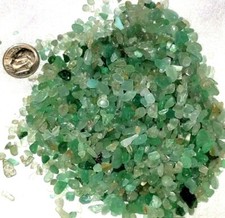 Aventurine Gemstone Chips Nugget No Hole Undrilled For Bottles Jewelry Crystal S