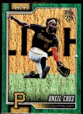 2026 Topps #246 Oneil Cruz Green Holo Foil #/99 Pittsburgh Pirates