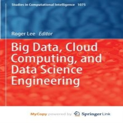 Big Data Cloud Computing and Data Science Engineering Springer Na