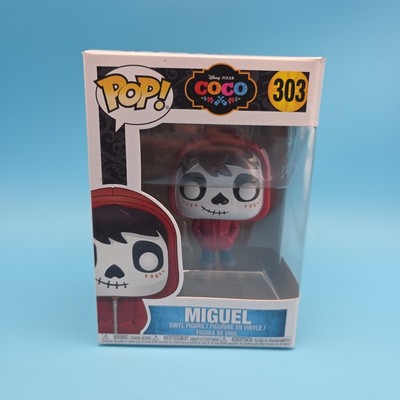 Funko Pop Disney Pixar Coco Miguel #303 Vinyl Figure With Protector 