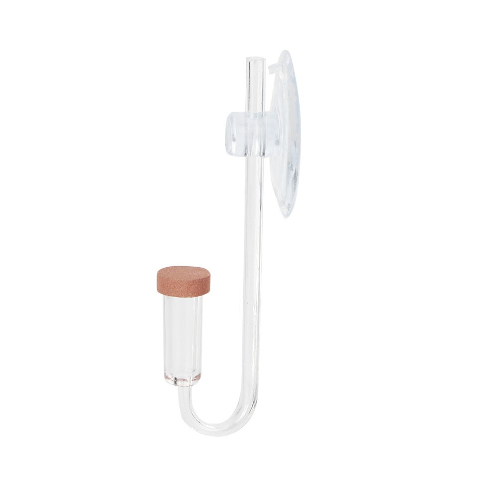Acrylic Transparent CO2 Diffuser Atomizer Bubble Counter For Aquarium Plants MF.