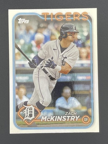 Zach McKinstry 2024 Topps Rainbow Foil #511 Detroit Tigers Baseball Card