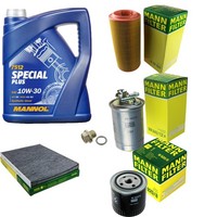 Mann Inspektionspaket 5L Mannol Special Plus 10W-30 FüR VW Lupo 1.7 SDI