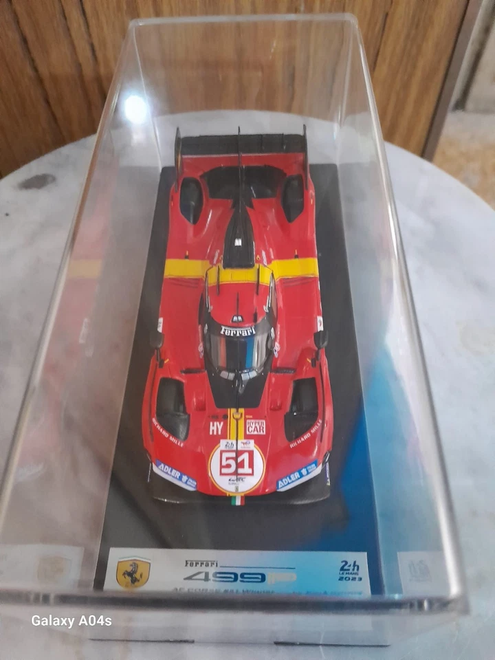 1/43 FERRARI 499 P AF CORSE LE MANS WINNER 2023 LOOKSMART LSLM169 N/BBR - 2025 - Immagine 2 di 4