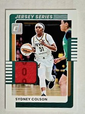 2025 Panini Donruss WNBA Jersey Series Sydney Colson Indiana Fever