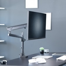 VIVO Premium Aluminum Single Monitor Arm Desk Mount Stand with USB Ports