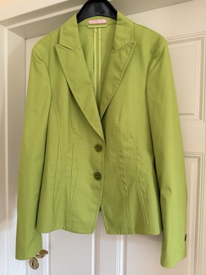 BASLER chicer Sommer Blazer 38 (40) M Neu grün maigrün