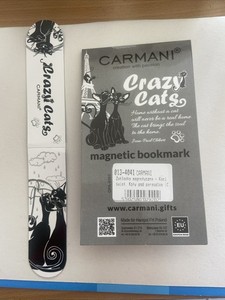 Marque Page Magnétique Crazy Cats
