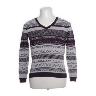 Croft&Barrow, Pullover, Größe: XS, Lila/Grau, Baumwolle/Polyester #Kox