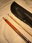 DC McDermott Pool Cue 2 Piece Stick 19 OZ Billiards With Pool Dawg Leather Case — photo 9