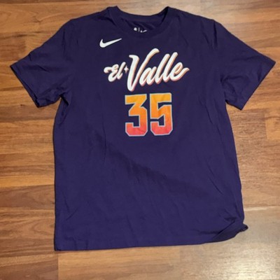 El Valle Kevin Durant Phoenix Suns purple T Shirt Nike Men s Size Large