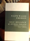 Self-Reliance and Other Essays: Emerson’s Essays, First Series == FREE POSTAGE